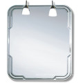 Competitive Decorative Silver Bathroom Mirror (JNA113)